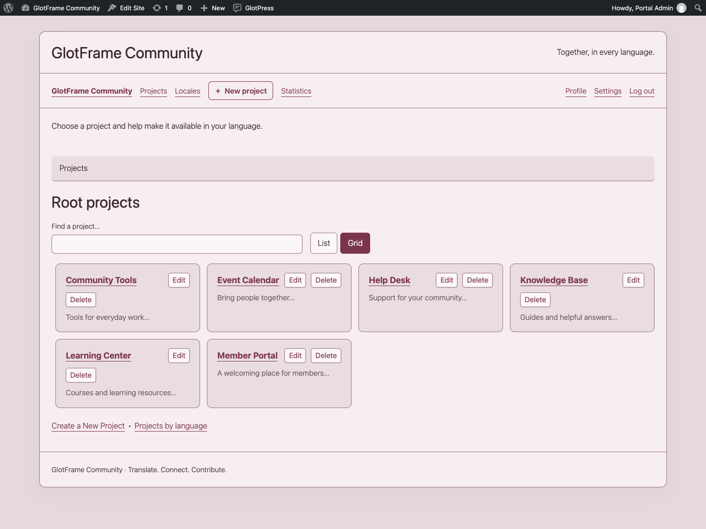 Muted Bordeaux workspace example
