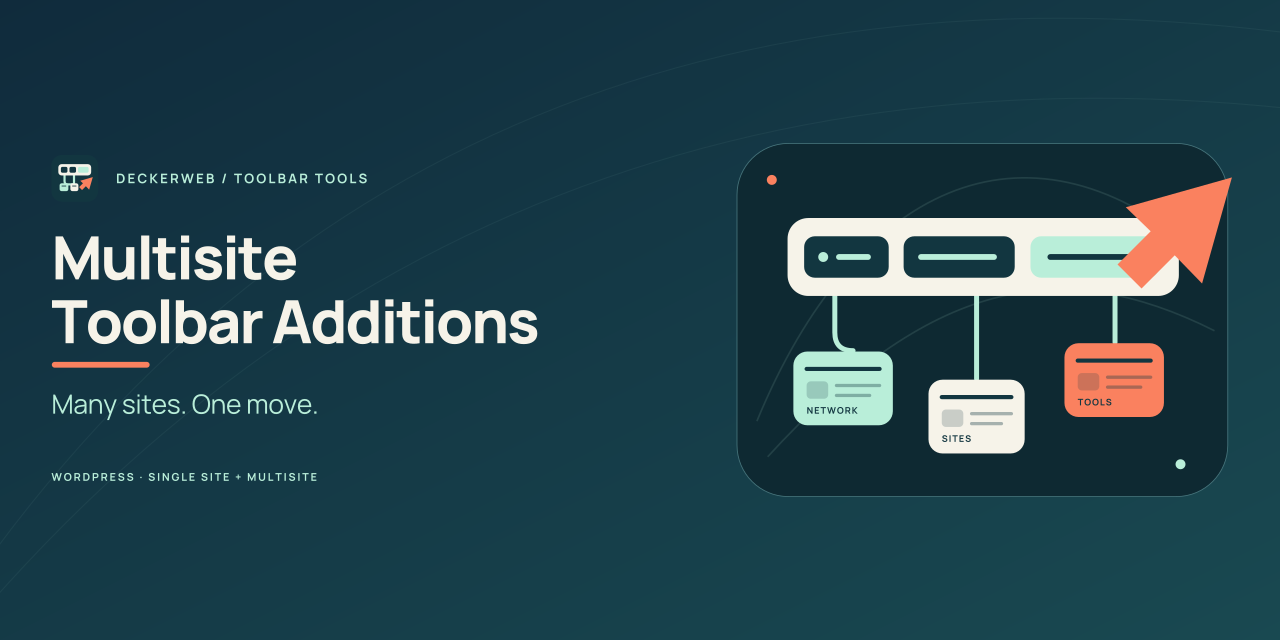 Multisite Toolbar Additions